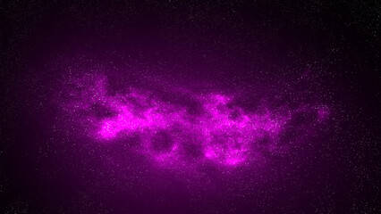 Realistic galaxy background