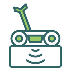 Penetrating Radar Icon