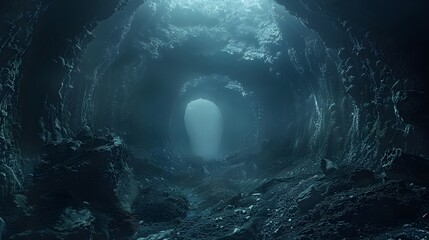 Subterranean lava tubes with stunning formations