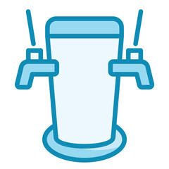 Draft Beer Towers Icon