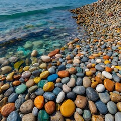 stones on the beach