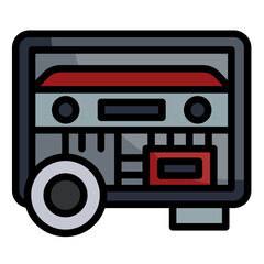 Portable Generator Icon