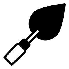 Screper icon or logo illustration outline black style