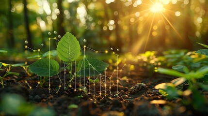 Graphic image for eco-friendly energy generation