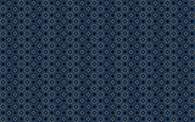 Geometric seamless pattern with octagon and square in gray and dark blue on indigo blue background. Vector illustration, for masculine shirt lady dress fabric textile cover decoration wallpaper