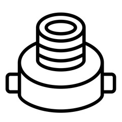 Fire Hydrant Adapter Icon