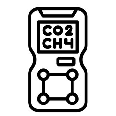 Gas Detector Icon