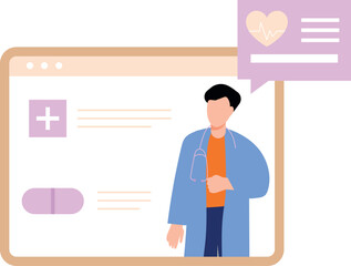 Doctor prescribed medicine online.