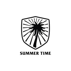 summer logo vector