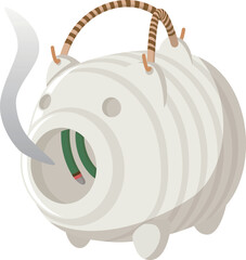 ブタの蚊取り線香