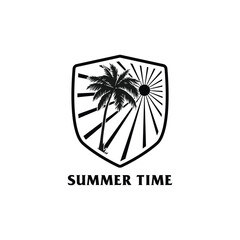 summer logo vector