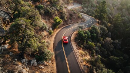 Discovering scenic routes  a journey of exploration on winding and twisting pathways