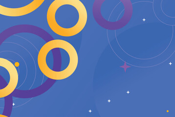 Obraz premium Abstract blue and gold background