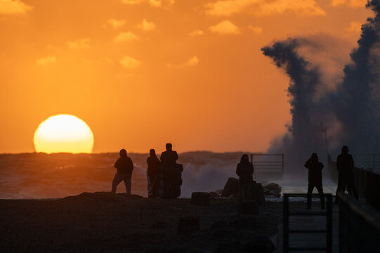 Vorup&oslash;r Sun Set, Thy National Park, Denmark 