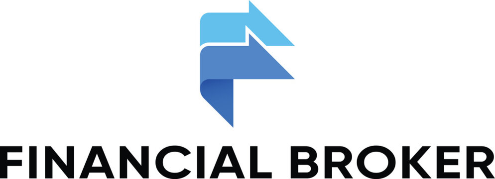 This logo aims to convey trust, professionalism and innovation in the financial brokerage industry. By combining graphic or candlestick elements, arrow or growth symbols, and digital elements, this lo