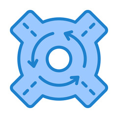Roundabout Icon