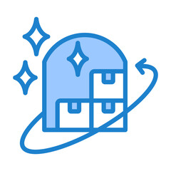 Warehouse Cleaning Icon