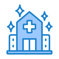 Obraz premium Hospital Cleaning Icon