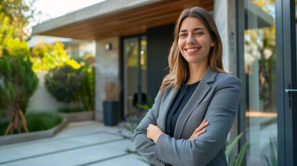 Fototapeta premium portrait of a business woman