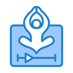Yoga Instruction Icon