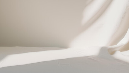 white silk background