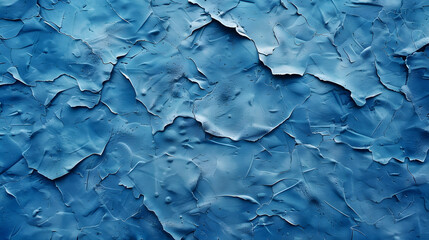 Obraz premium Beautiful abstract grungy blue stucco wall background in cold mood pantone of the year color concept