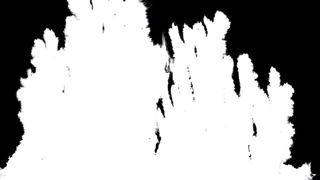 abstract background reveal horror paranormal background artistic grunge artistic flow splatter texture overlay spread inkblot effect grimy creepy intro black and white	
