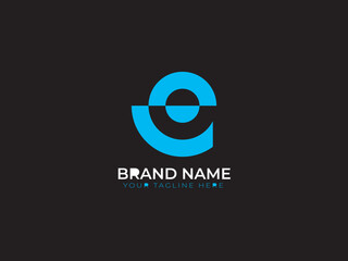 Creative initial brand identity monogram logo design