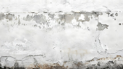 Obraz premium Old white lime washed wall texture