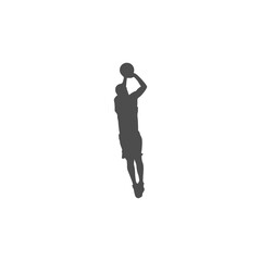 basketball player silhouette
