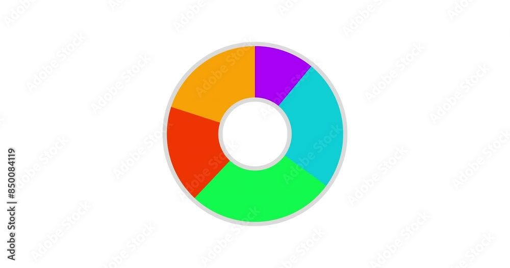 Fototapete Website, online and circle icon for search engine loading screen, research and internet logo. Abstract design, graphic and symbol on white background for application, browser and network service