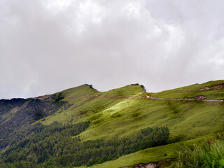 landscape with clouds