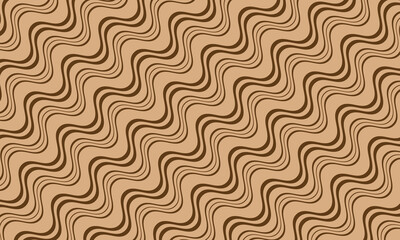 abstract simple diagonal brown smooth wave line pattern can be used background.