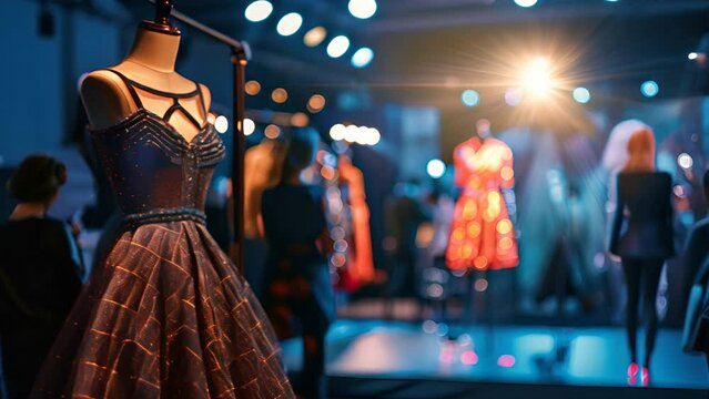 clothing designer Fashion show design room