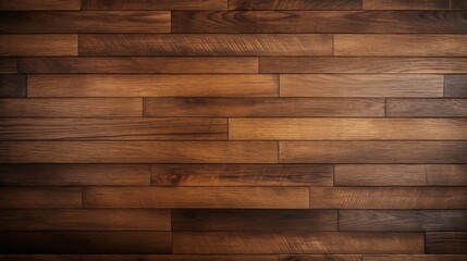 Parquet wood texture, dark wooden floor background. Brown wood texture of floor with natural pattern