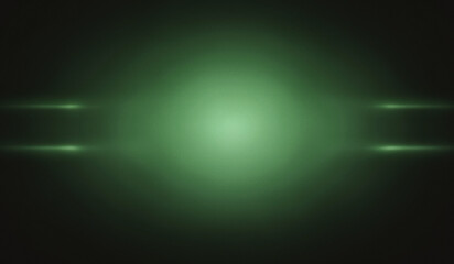 Obraz premium Abstract Dark Green Gray Gradient Blur on Grainy Background - Glowing Light, Large Banner Design