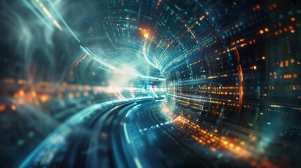 Abstract Futuristic Background 