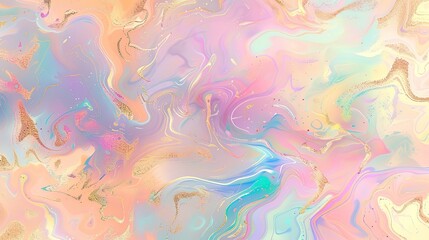 Abstract Background Pastel Color Palette Pink Purple Aqua Blue White Gold Colorful Illustration Wallpaper Template Copy Space Presentation Slides 16:9
