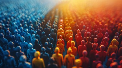 community coming together to support one another.