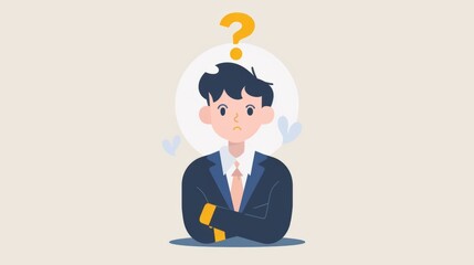 Anonymous businessman person, candidate or mention employee, who is this man, uncertainty, important person or unknown concept, anonymous businessman with question mark head unknown person. 