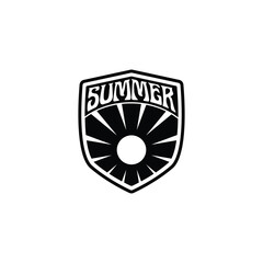 summer logo vector