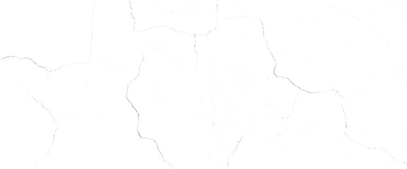 Vector grunge distress with cracked line texture stone wall with a crack.