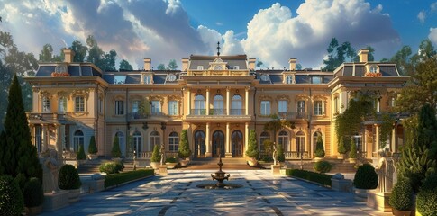 Fototapeta premium Contemporary Cityscape with Modern Architecture. Urban lifestyle concept