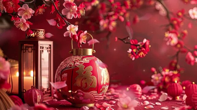 Red background for Chinese New Year
