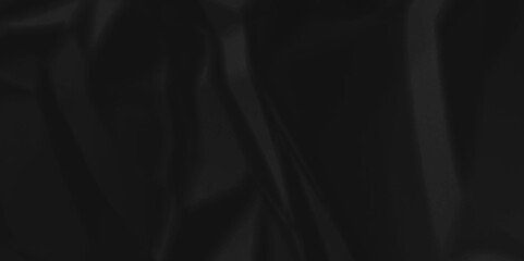 Black crumpled paper background texture pattern overlay. crinkled wrapper rumple wrinkled high resolution arts craft and Seamless black crumpled paper.	