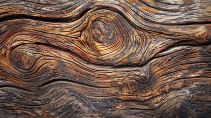 Close-up of wooden grain texture