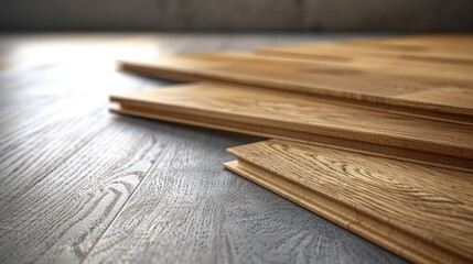 A close-up view of wooden grain on a table