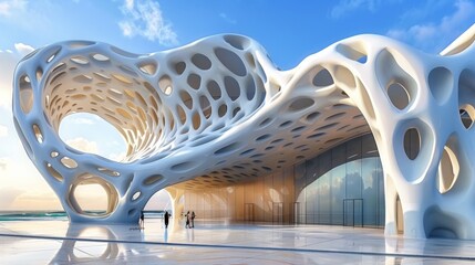 Building Structure with an Artistic Touch 