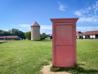 農場にあるどこでもドア
