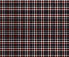 Plaid pattern, black, brown, white, seamless for textiles, and for designing clothing, skirts, pants or decorative fabric. Vector illustration.